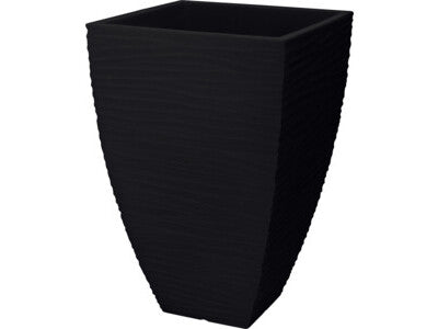 Vaso Sylt Antracite 40x40xH62 cm – Vaso Alto Quadrato Moderno