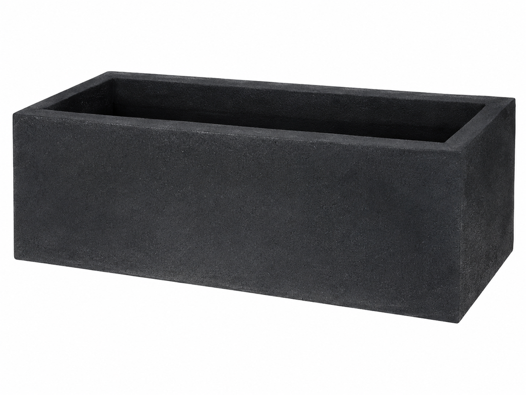 Vaso Rettangolare Antracite 80x30xH26 cm – Fioriera Design Moderno