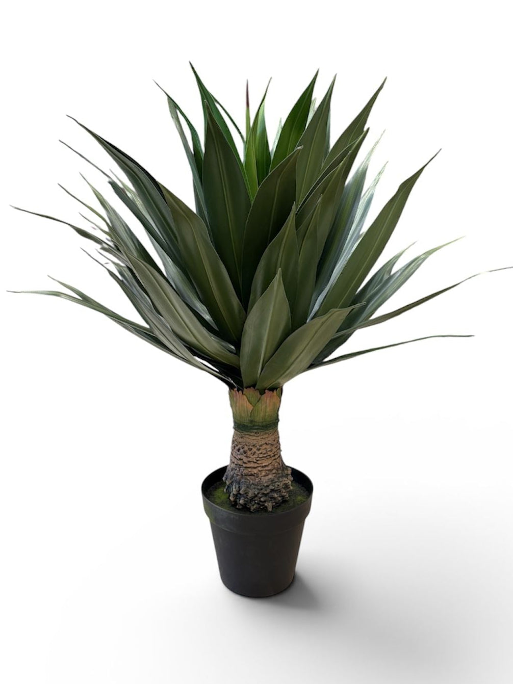 Agave Artificiale H120 cm in Vaso| Verde scuro