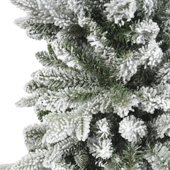 Albero di Natale Slim Fir innevato 180 cm - immagine 2