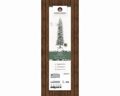 Albero di Natale Slim Fir innevato 180 cm - immagine 3