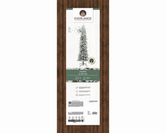 Albero di Natale Slim Fir innevato 210 cm - immagine 3
