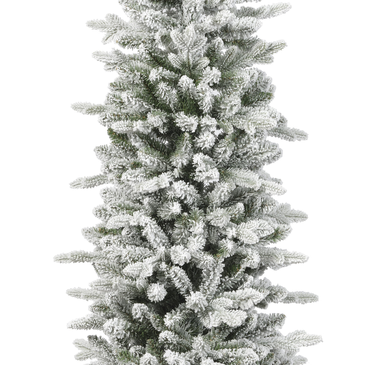 Albero di Natale Slim Fir innevato 210 cm - immagine 4