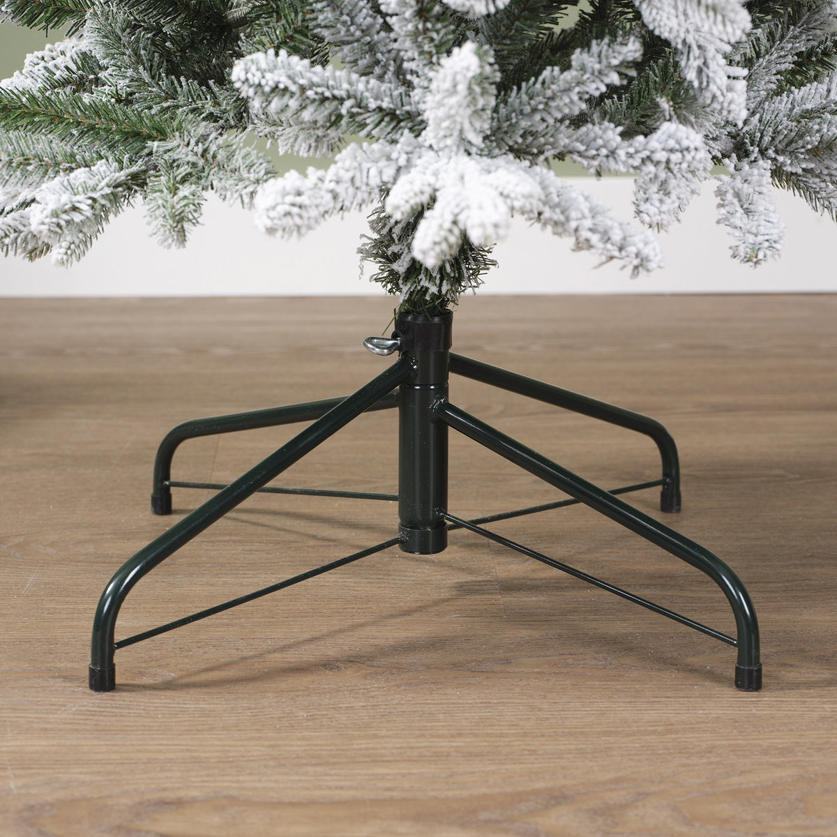 Albero di Natale Slim Fir innevato 210 cm - immagine 5