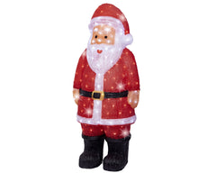 Babbo Natale LED in acrilico 108 cm da esterno - immagine 3