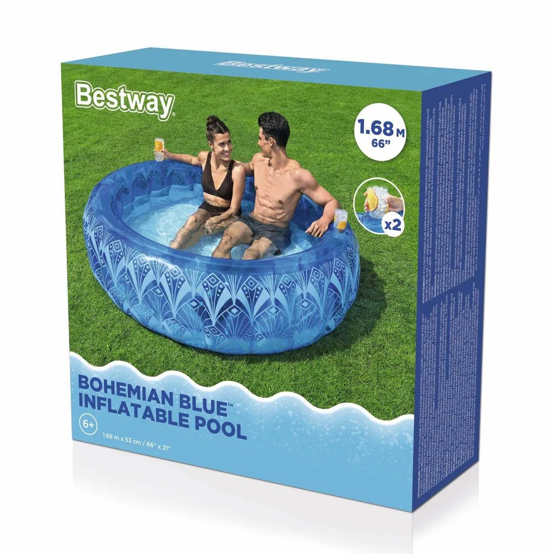 Piscina gonfiabile per bambini Bohemian Blue