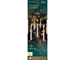 Candele LED magiche bianche 15 cm - immagine 2