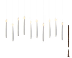Candele LED magiche bianche 15 cm - immagine 3