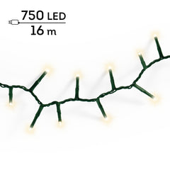 Catena LED Compact 16 m bianco caldo da esterno - immagine 8