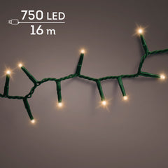 Catena LED Compact 16 m classic warm da esterno