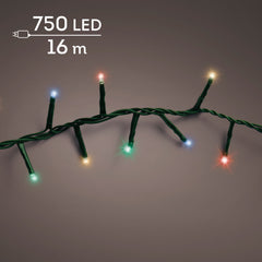 Catena LED Compact 16 m multicolor da esterno