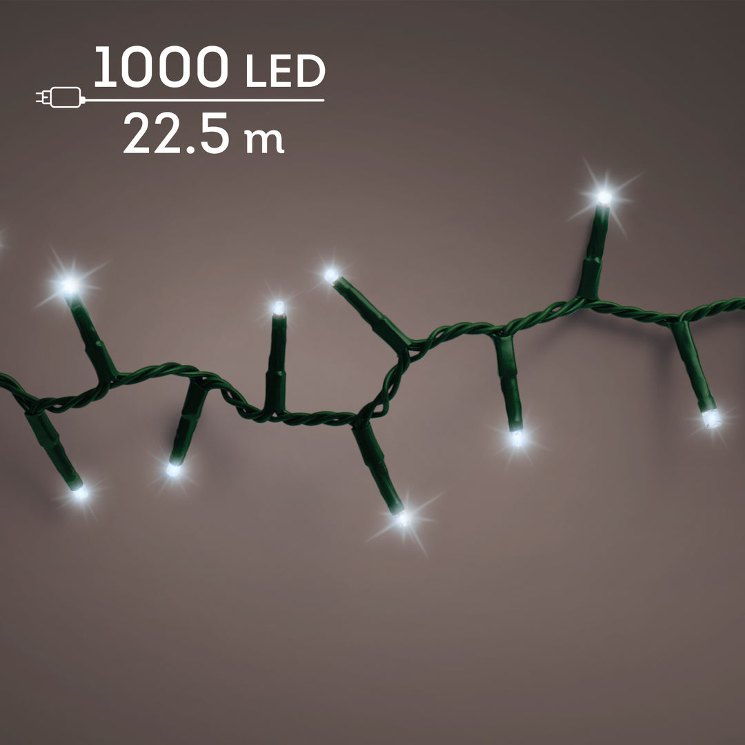 Catena LED Compact 22,5 m bianco freddo da esterno