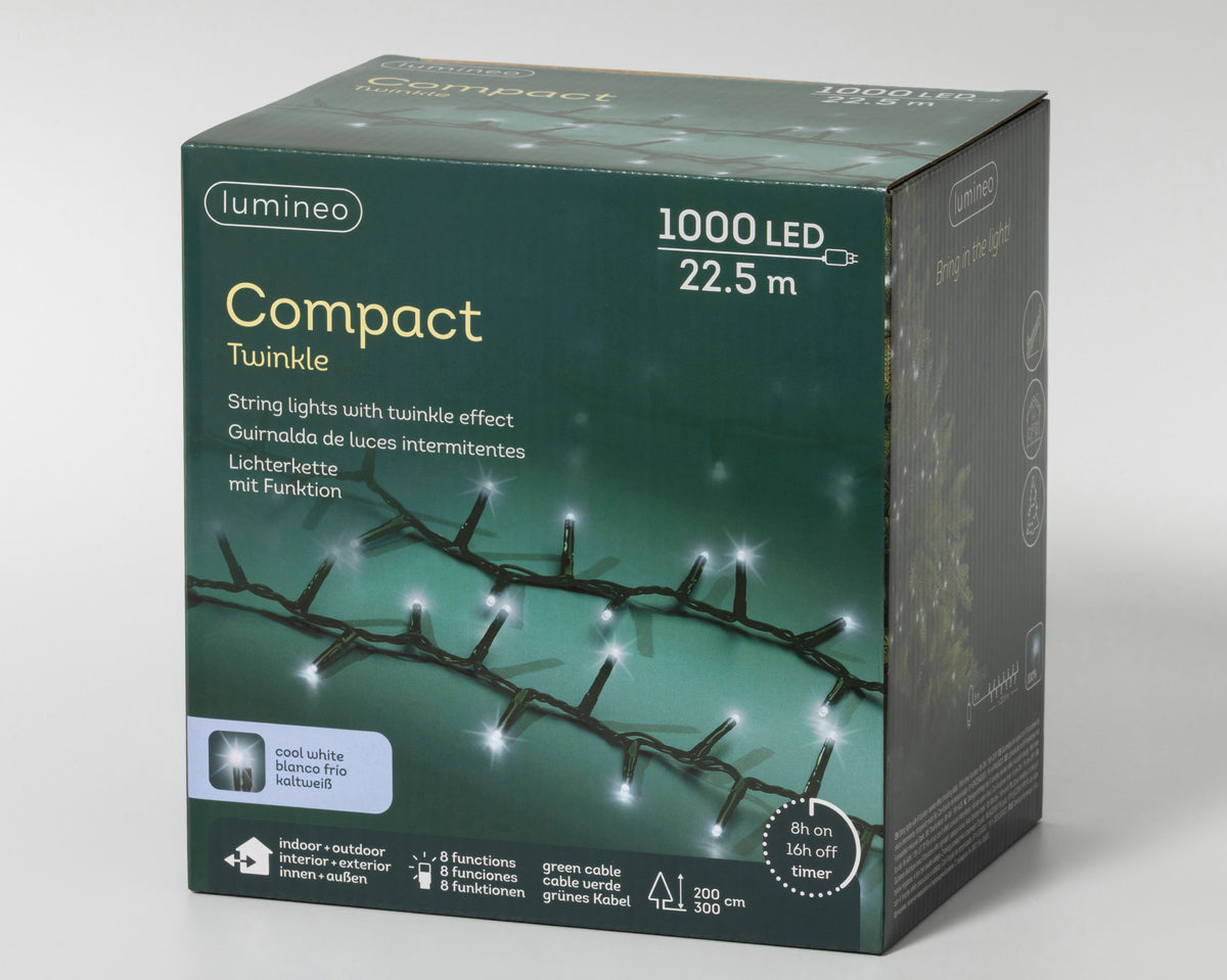 Catena LED Compact 22,5 m bianco freddo da esterno - immagine 2