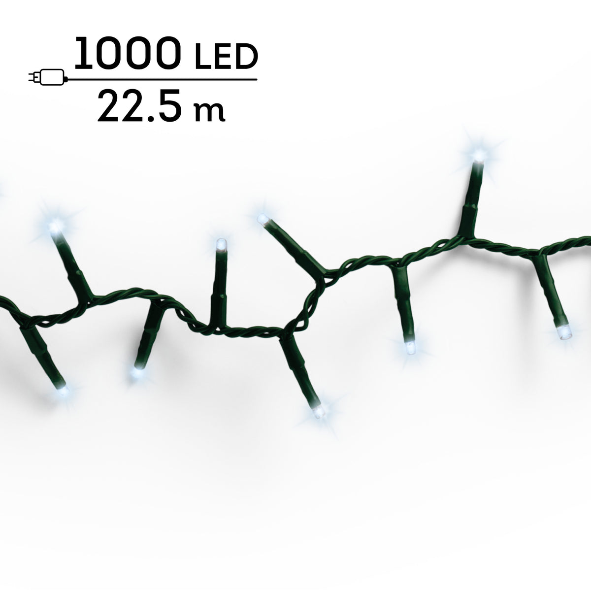 Catena LED Compact 22,5 m bianco freddo da esterno - immagine 8
