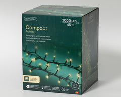 Catena LED Compact 45 m bianco caldo da esterno - immagine 2