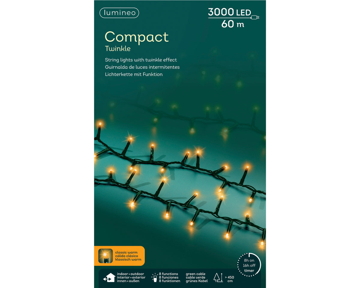 Catena LED Compact 60 m classic warm da esterno - immagine 2