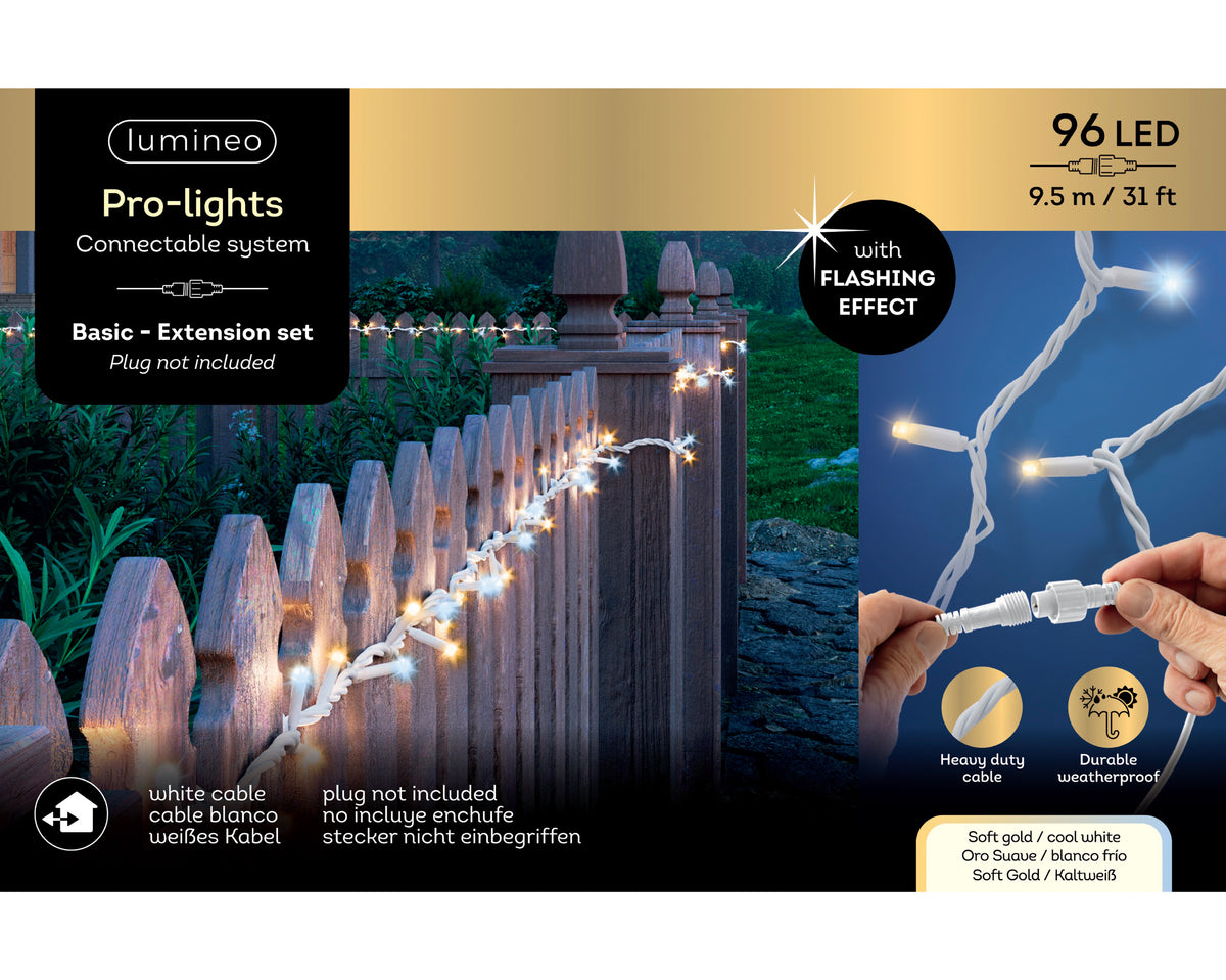 Catena luminosa Pro-Lights 9,5 m da esterno - immagine 2