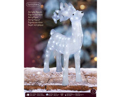 Cervo LED in acrilico 71 cm da esterno - immagine 2
