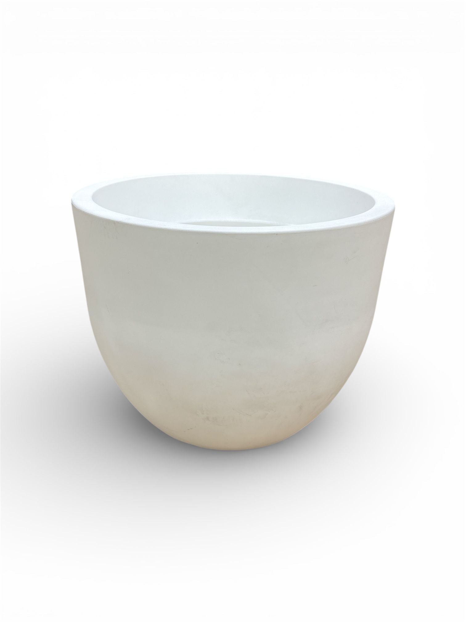 Vaso Swingmood Conca Ø50 cm H38 – Bianco Pietra