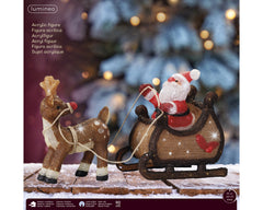 Figure LED in acrilico 82,5 cm da esterno - immagine 2