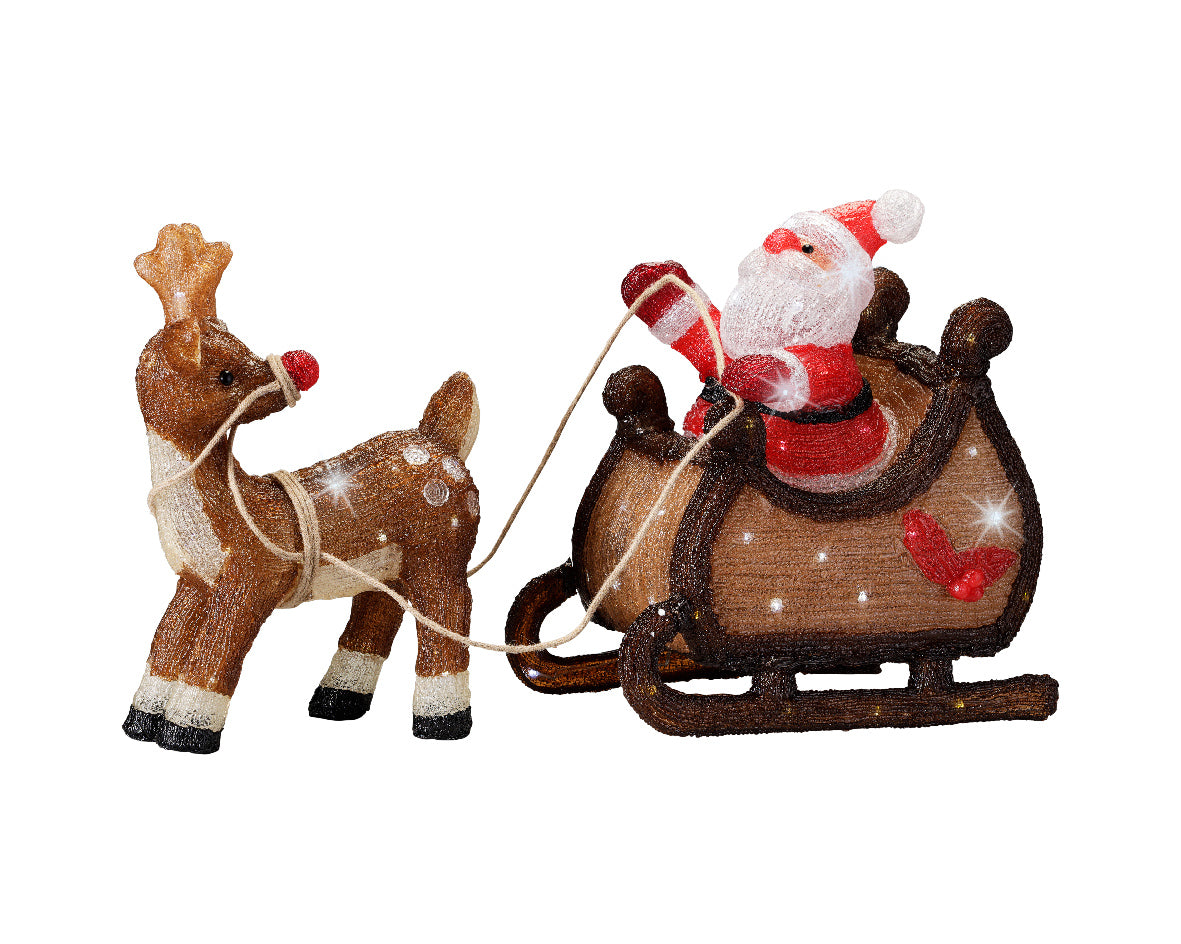 Figure LED in acrilico 82,5 cm da esterno - immagine 3