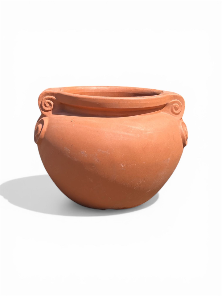 Vaso da Interno ed Esterno in Resina Anticato – Elbi Terra | Ultimi Pezzi