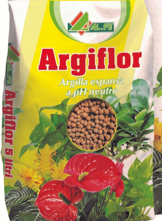 ARGIFLOR ARGILLA ESPANSA A PH NEUTRO INDICATO PER IDROCOLTURA