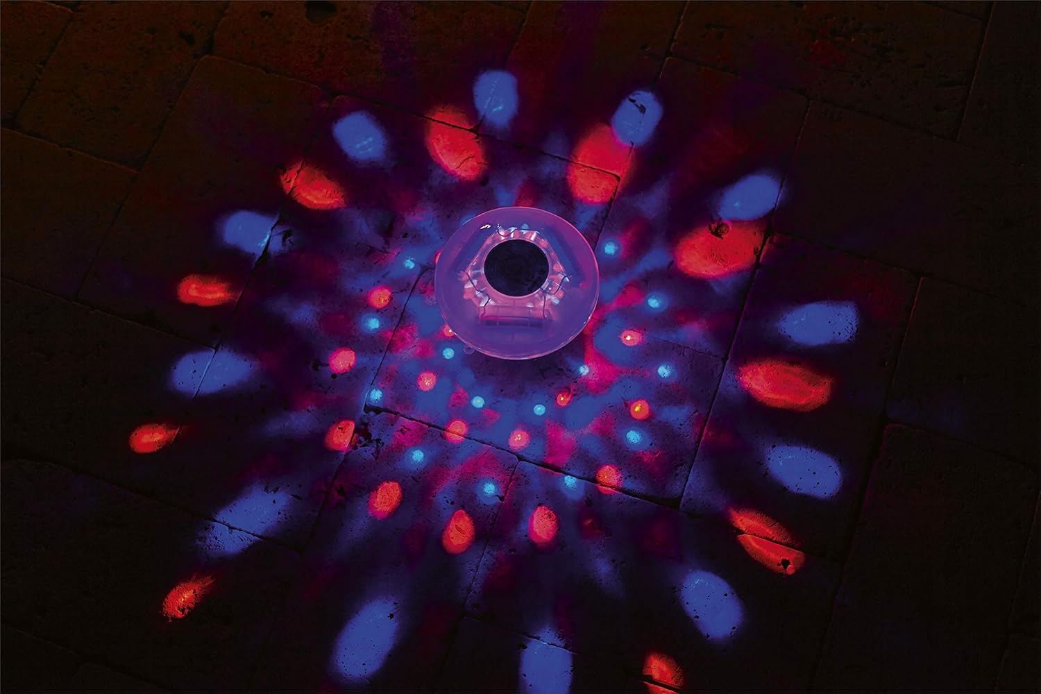Lampada Solare Galleggiante per Piscina Bestway 18 cm – LED Multicolore con Accensione Automatica