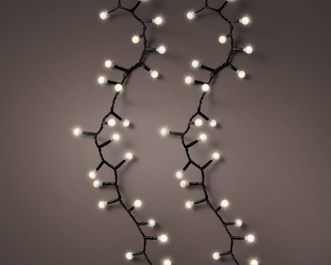 Luci Cherry LED 16 m bianco caldo da esterno