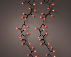 Luci Cherry LED 16 m rossa da esterno