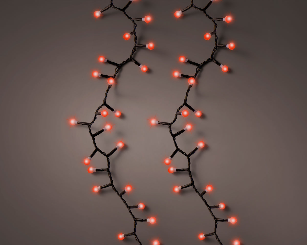 Luci Cherry LED 16 m rossa da esterno