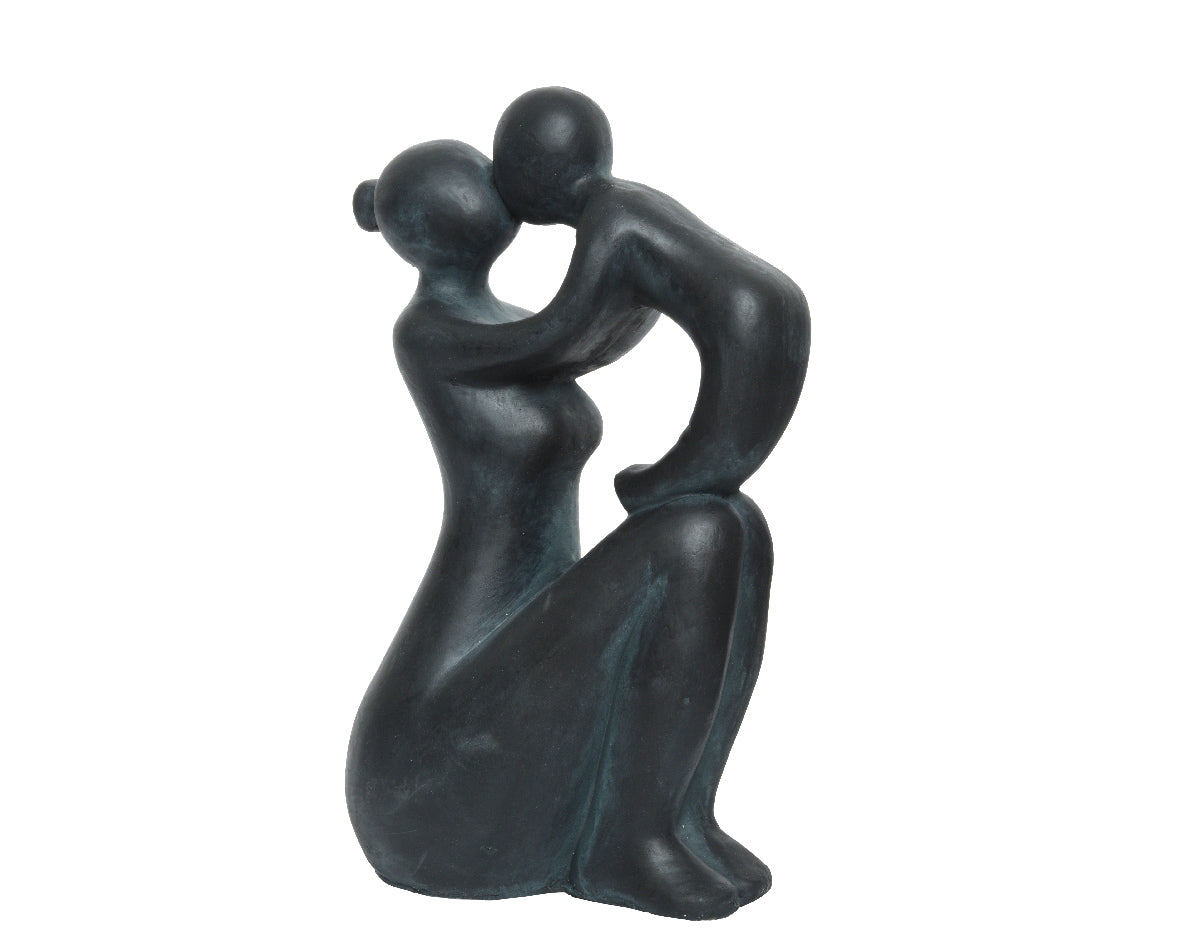 Statua Mamma e Figlio in Polimagnesio