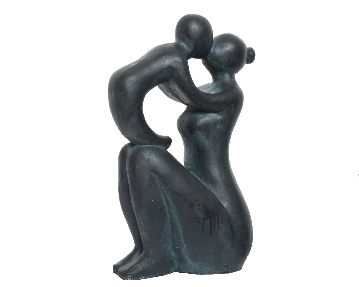 Statua Mamma e Figlio in Polimagnesio
