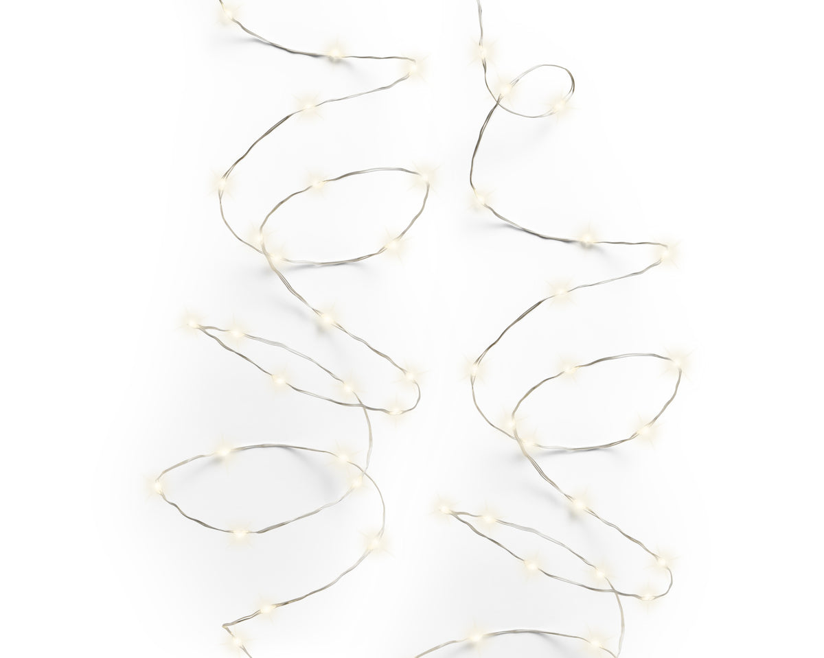 Micro luci LED 23,95 m bianco caldo da esterno - immagine 3