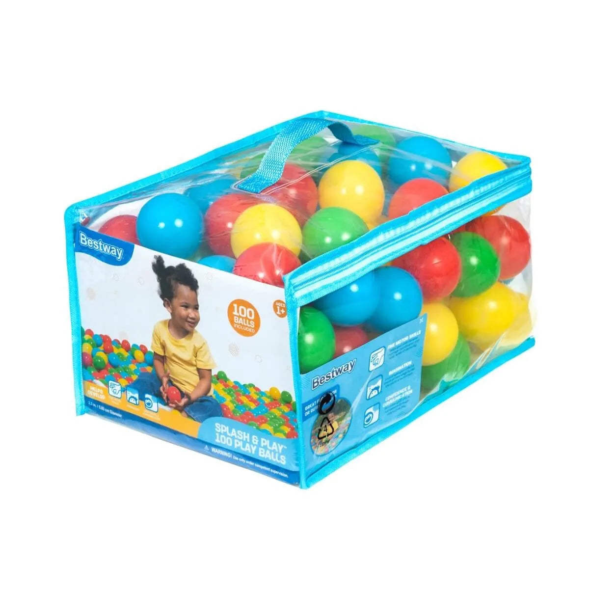 Bestway 52648 - 100 Palline Splash & Play
