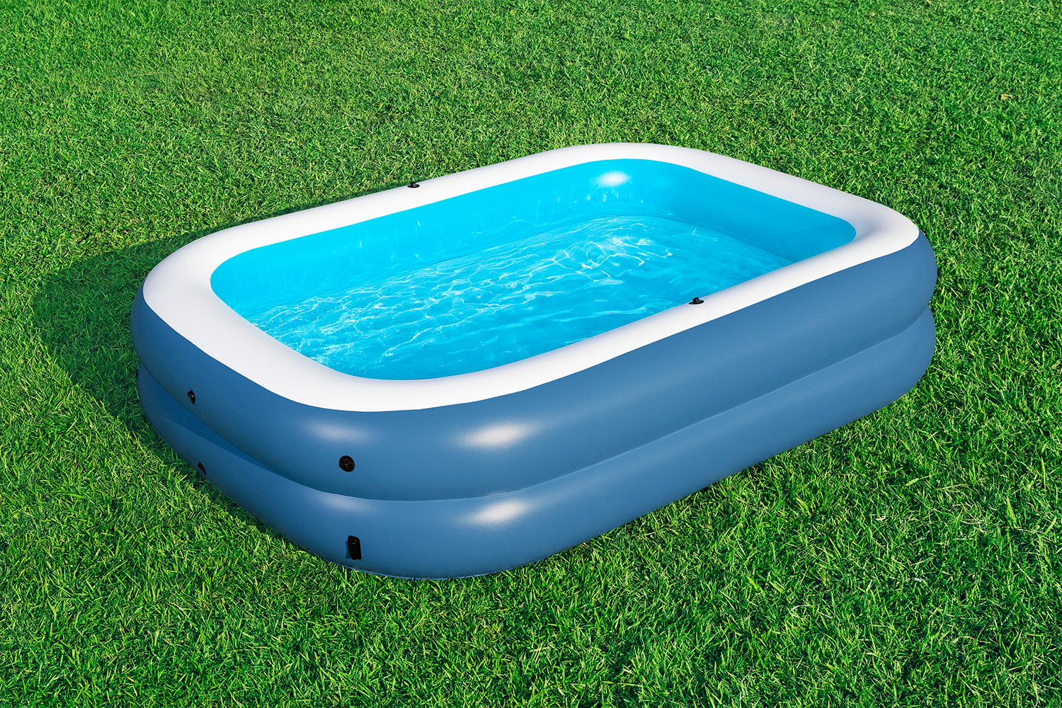 Bestway Piscina Family Summer Bliss 254x178x140 cm con Parasole