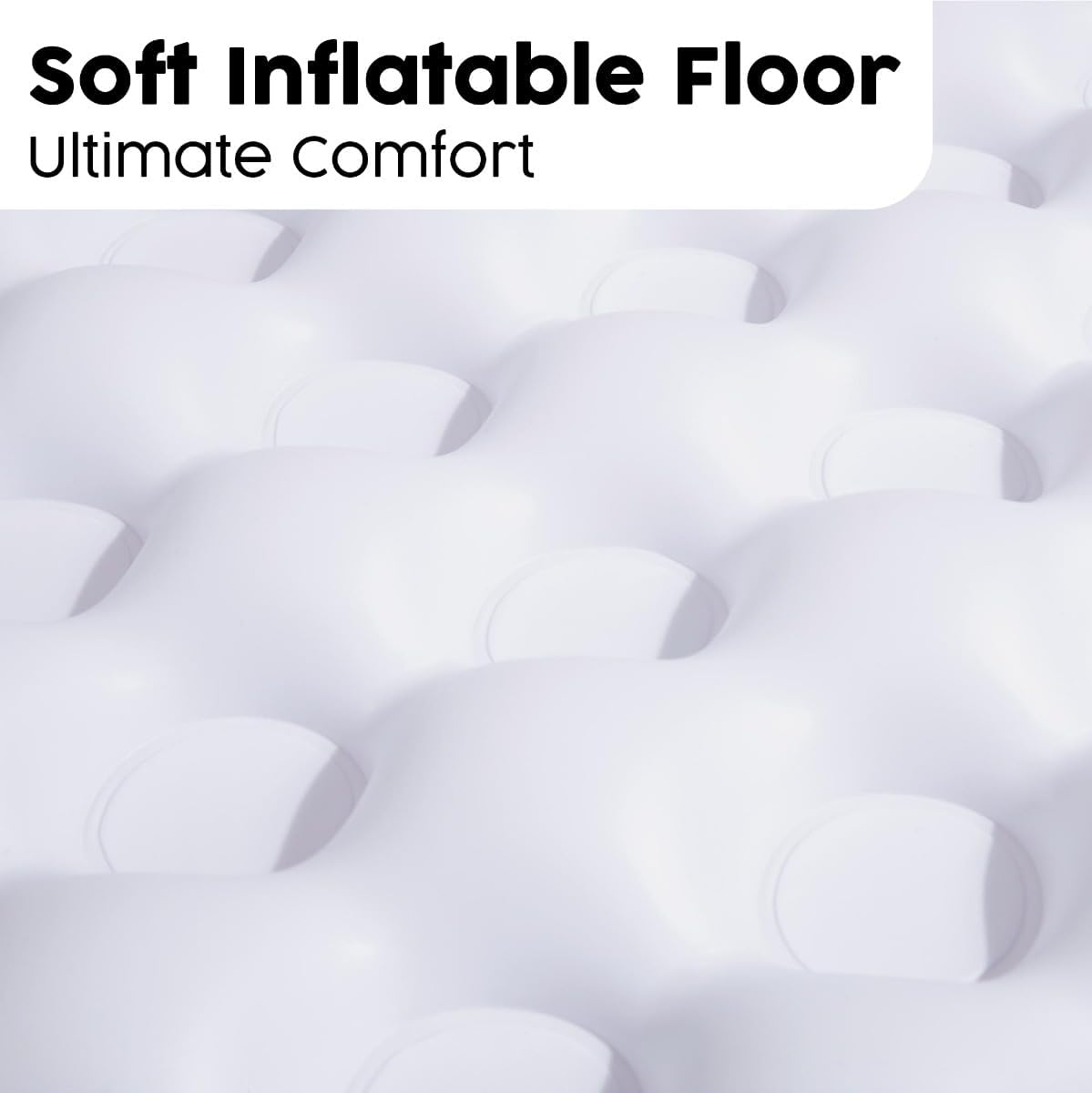 Bestway Piscina Soft Side 51116 - 86x86x25 cm Fondo Gonfiabile