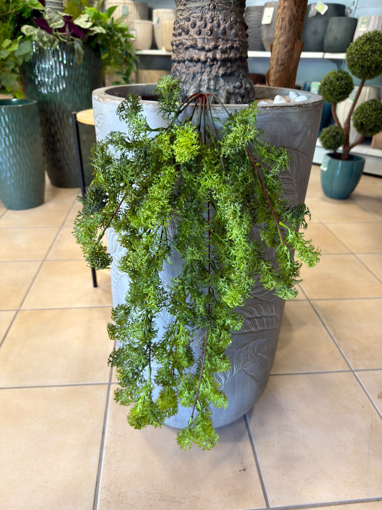 Ramo Pendente di Asparagina Artificiale 60 cm