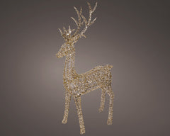 Renna LED oro 270 cm da esterno