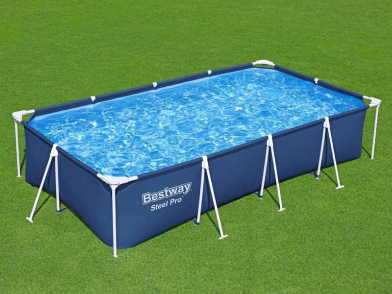 Piscina Bestway Steel Pro 400 x 211 x 81 cm con pompa filtro – Cod. 56424