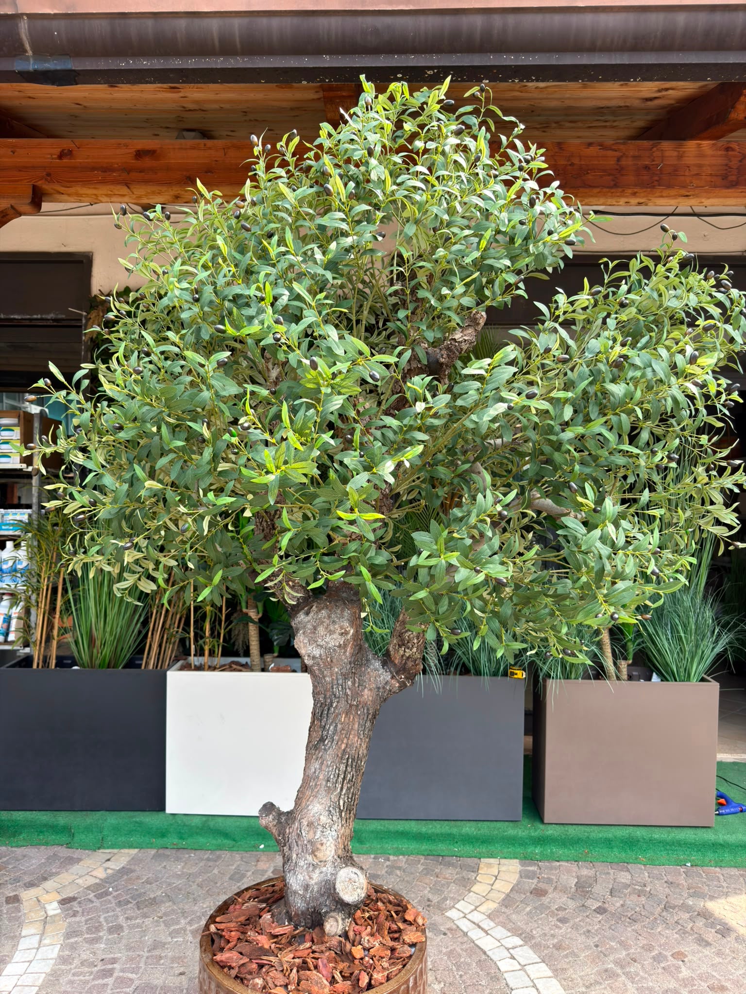 Ulivo Artificiale Alto 220 cm
